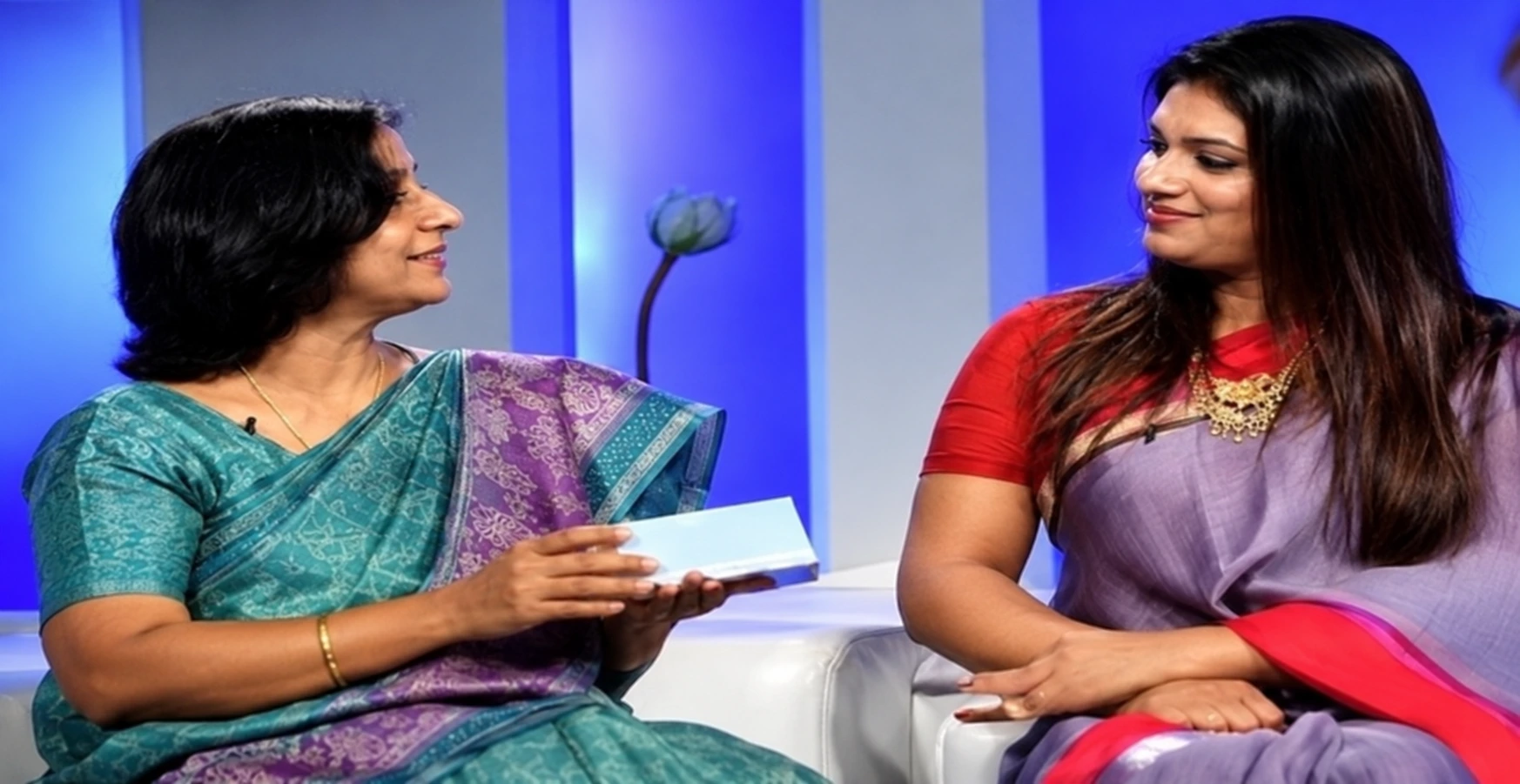 Astrologer Jayashree in consultation