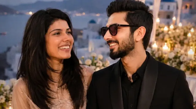 Happy couple smiling after astrology consultation